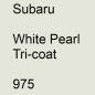 Preview: Subaru, White Pearl Tricoat, 975.